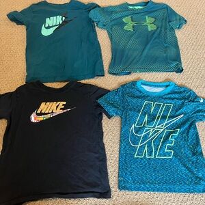 Boys Nike/Under Armour T-shirt Lot